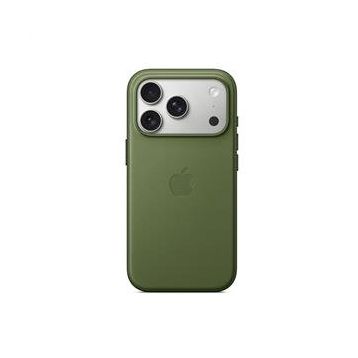Apple iPhone 17 Pro MagSafe Tech Dokuma Yeşil Kılıf