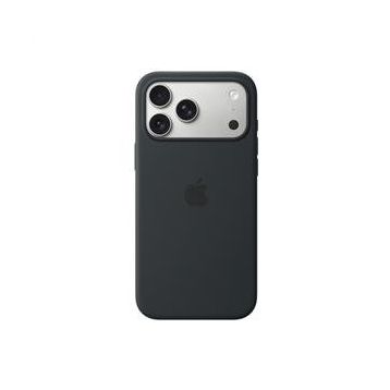 Apple iPhone 17 Pro Max MagSafe Silikon Siyah Kılıf