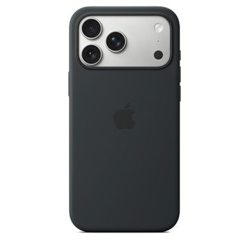 Apple iPhone 17 Pro Max MagSafe Silikon Siyah Kılıf