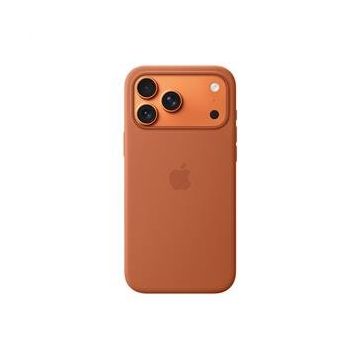 Apple iPhone 17 Pro Max MagSafe Silikon Terra Cotta Kılıf