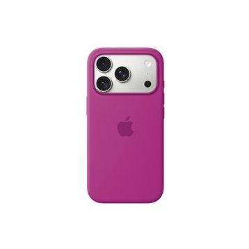 Apple iPhone 18 Pro Macenta MagSafe Silikon Kılıf