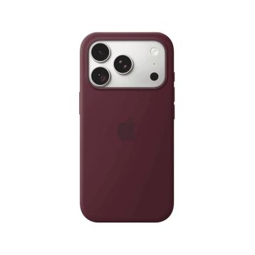 Apple iPhone 18 Pro Max Burgonya MagSafe Silikon Kılıf