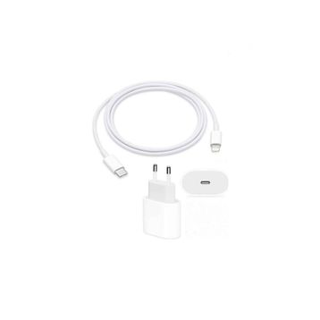 Apple Iphone 20w 12/12 Pro Max Hızlı Şarj Aleti Seti 20w Adaptör+Usbc Kablo