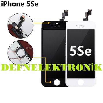 Apple iPhone 5s Dokunmatik Siyah Servis Revize Lcd Ekran