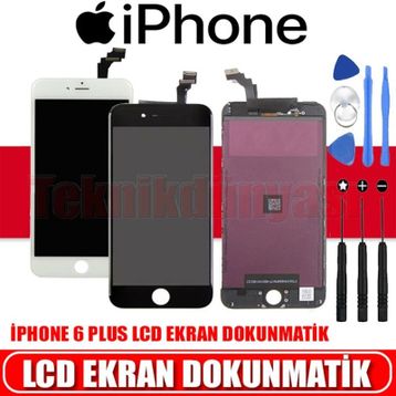 Apple iPhone 6 Plus Dokunmatik Beyaz Servis Revize Lcd Ekran