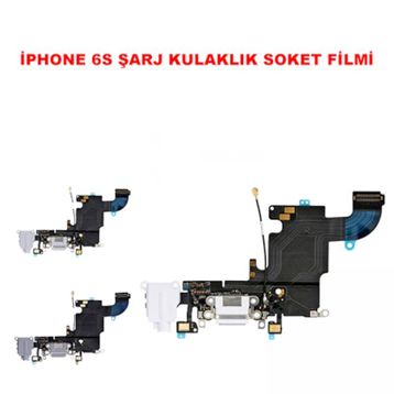 Apple iPhone 6S Plus Şarj Kulaklık Soket Filmi