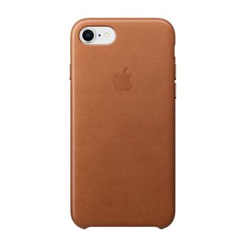Apple iPhone 8-7 Kırmızı Deri Kılıf