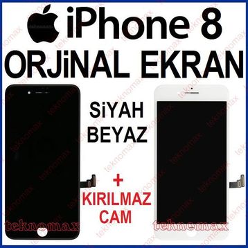 Apple iPhone 8 Temperli Ekran Koruyucu Uyumlu Kırılmaz Cam