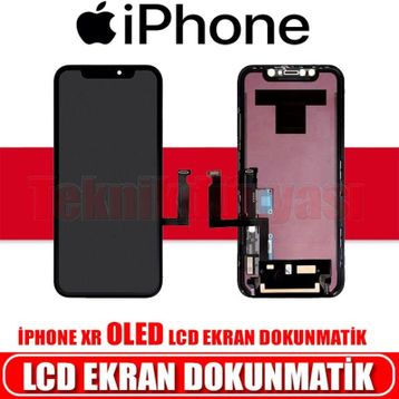 Apple iPhone Xr Dokunmatik Siyah Servis Revize Lcd Ekran