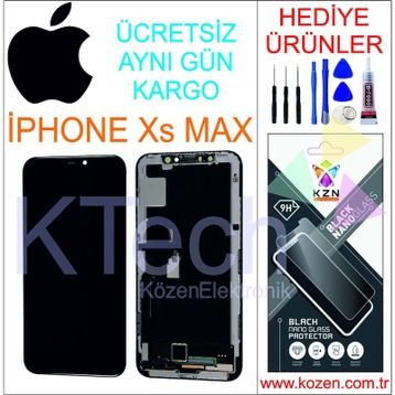 Apple İphone Xs Max Dokunmatik Siyah Oled Lcd Ekran