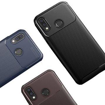 Apple İphone XS Negro Karbon Silikon Kılıf