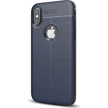 Apple İphone Xs Niss Deri Görünümlü Ultra Koruma Silikon Kılıf