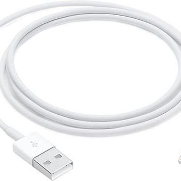 Apple Lightning 1 mt Beyaz USB Kablo