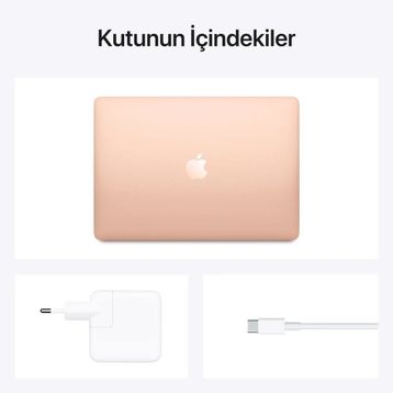 Apple MacBook Air MGND3TU/A M1 8GB RAM 256GB macOS 13 inç Altın Laptop - Notebook Outlet - Teşhir