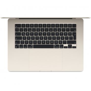 Apple MacBook Air MQKV3TU/A M2 8 Core CPU 10 Core GPU 8GB RAM 512GB SSD macOS 15 inç Yıldız Işığı Laptop - Notebook