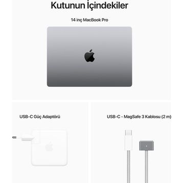 Apple MacBook Pro M2 Pro 12CPU 19GPU 16GB Ram 1TB SSD MacOS 14.2 inç Laptop - Notebook