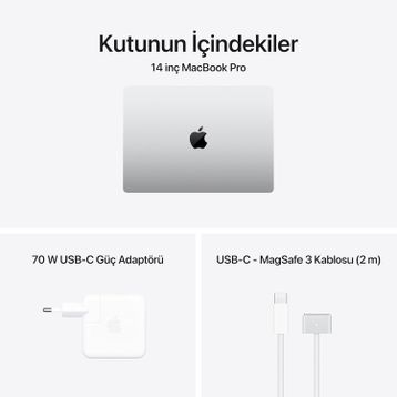 Apple MacBook Pro M5 Pro 18CPU 20GPU 24GB RAM 2TB SSD macOS 14.2 inç Laptop