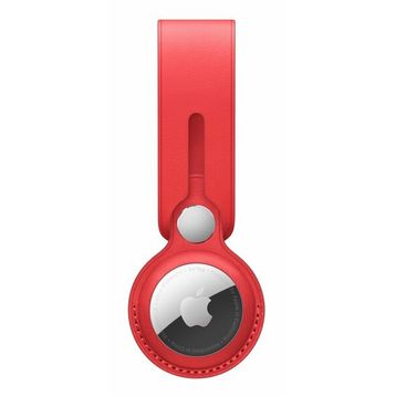 Apple MK0V3ZM/A Air Tag Product Red Deri Loop
