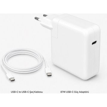 Apple MNF82LL/A 87 W USB-C Güç Adaptörü