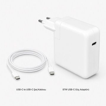 Apple MNF82LL/A 87 W USB-C Güç Adaptörü