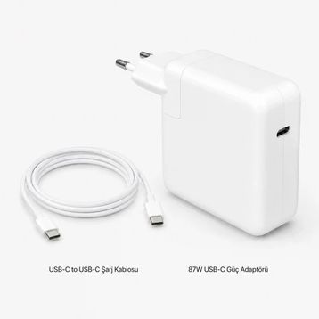 Apple MNF82LL/A 87 W USB-C Güç Adaptörü