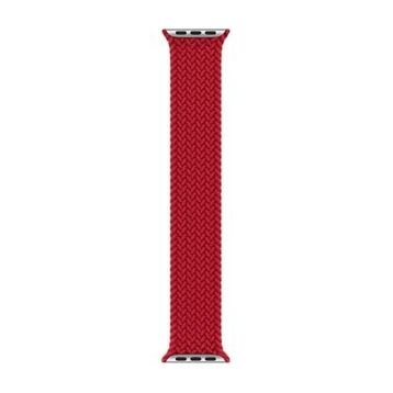 Apple MY902ZM/A Watch 44 mm Kırmızı 7 Örgülü Solo Loop Kayış
