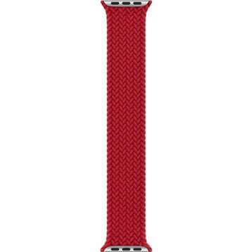 Apple MY902ZM/A Watch 44 mm Kırmızı 7 Örgülü Solo Loop Kayış