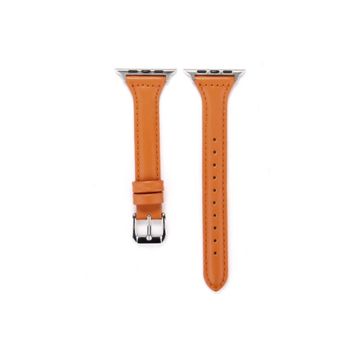 Apple Watch KRD-28 40mm Deri Kordon Kahverengi