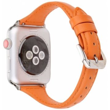 Apple Watch KRD-28 44mm Deri Kordon Kahverengi