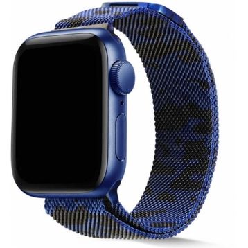 Apple Watch KRD-40 42mm Metal Kordon Lacivert