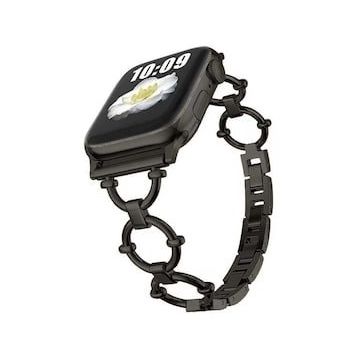 Apple Watch KRD-56 Halka Tasarım Metal Kordon
