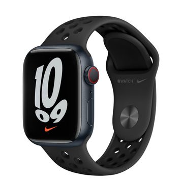 Apple Watch Nike Series 7 GPS + Cellular 41 mm Gece Yarısı Alüminyum Kasa Akıllı Saat