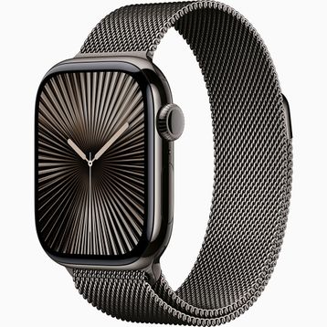 Apple Watch Series 10 GPS + Cellular 42 mm Arduvaz Titanyum Kasa Milano Loop Akıllı Saat