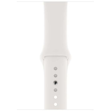 Apple Watch Series 4 40 mm Gümüş Alüminyum Kasa Beyaz Spor Kordon Akıllı Saat