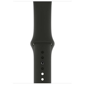 Apple Watch Series 4 40 mm Uzay Grisi Alüminyum Kasa Siyah Spor Kordon Akıllı Saat