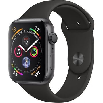 Apple Watch Series 4 Alüminyum Kasa 44 mm Uzay Grisi Akıllı Saat Teşhir- Outlet