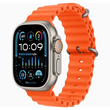 Apple Watch Ultra 2 49 mm Gps + Cellular Ocean Kordon Titanyum Kasa Akıllı Saat