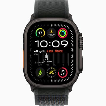 Apple Watch Ultra 2 GPS + Cellular 49 mm Siyah Titanyum Kasa Siyah Trail Loop Akıllı Saat