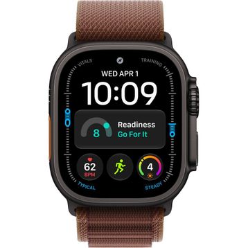 Apple Watch Ultra 4 Siyah Titanyum Kasa Akıllı Saat