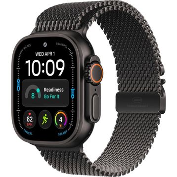 Apple Watch Ultra 4 Siyah Titanyum Kasa Akıllı Saat