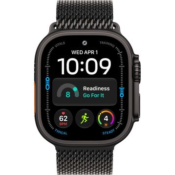 Apple Watch Ultra 4 Siyah Titanyum Kasa Akıllı Saat