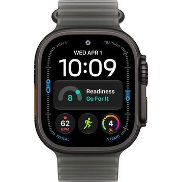 Apple Watch Ultra 4 Siyah Titanyum Kasa Akıllı Saat