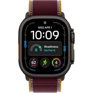Apple Watch Ultra 4 Siyah Titanyum Kasa Akıllı Saat