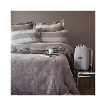 Apricitas Double Comfort Dark Beige Çift Kişilik Nevresim Takımı