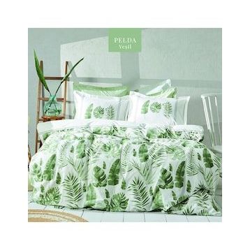 Apricitas Pelda 160x220 cm Yeşil Tek Kişilik Nevresim Takımı