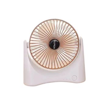 Apricot F20 Karışık Renk 3 Kademeli Şarjlı Taşınabilir Masaüstü USB Fan Vantilatör