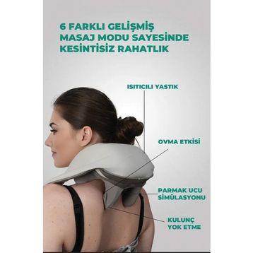 Aprilla AFM-2880 Krem Şarjlı Boyun Sırt Bacak Masaj Aleti