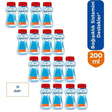 Aptamil 1 16x200 ml Sıvı Devam Sütü