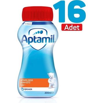 Aptamil 1 16x200 ml Sıvı Devam Sütü