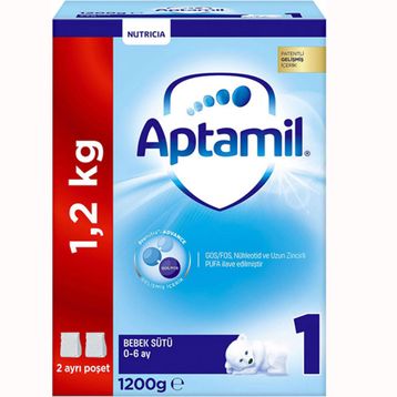 Aptamil 1 Numara 1200 gr Bebek Sütü
